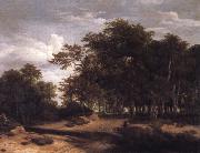 Jacob van Ruisdael The Great forest Spain oil painting artist